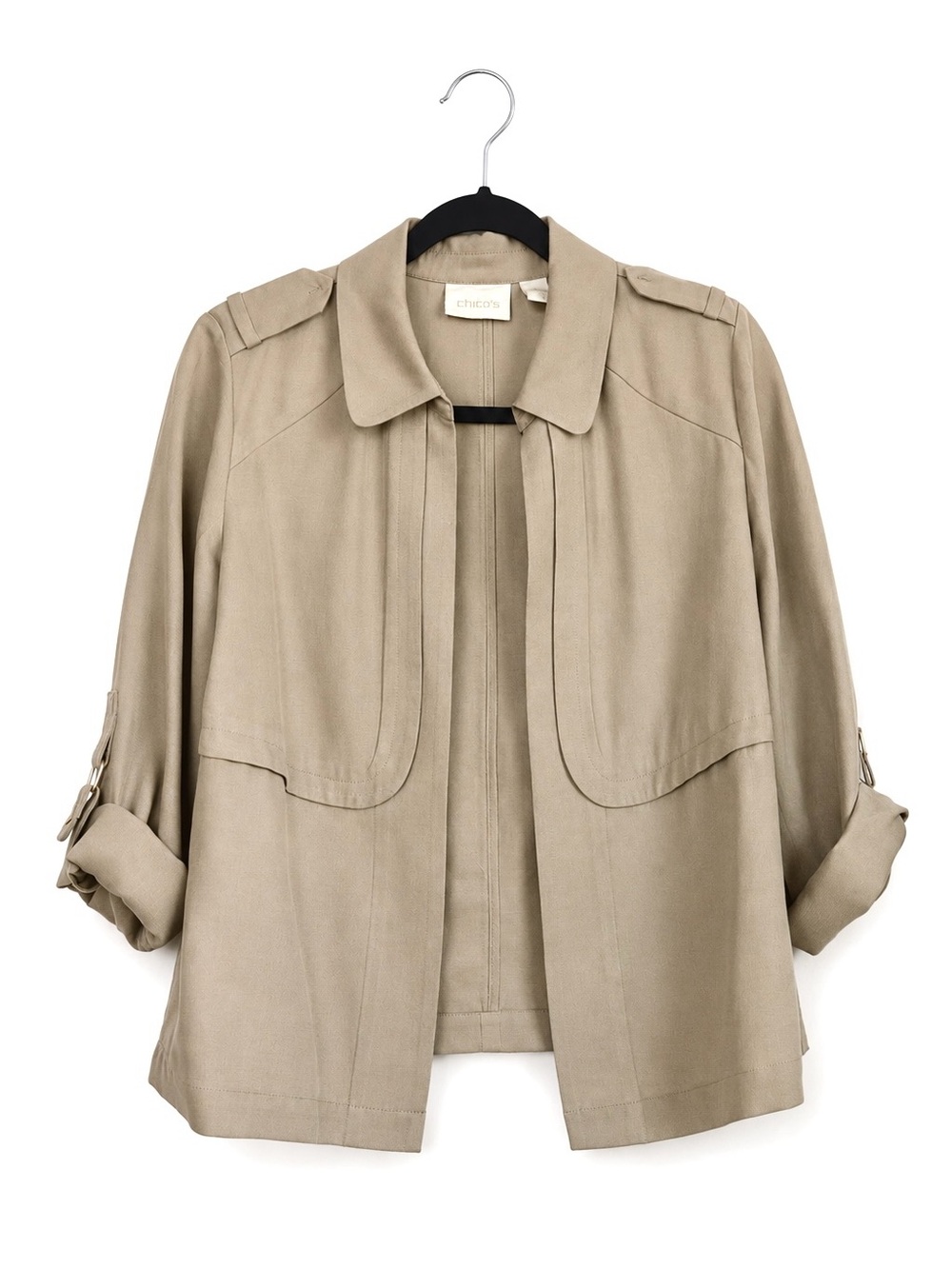 Chico’s 100% Lyocell lightweight Jacket - Size 0